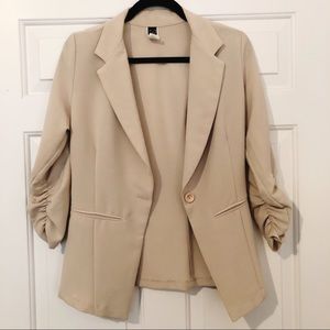 Casual Blazer Beige